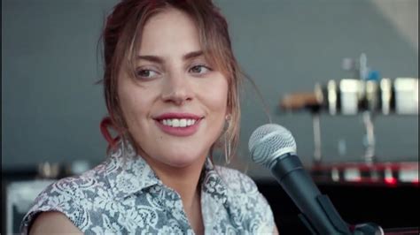 Lady Gaga Breasts, Bush Scene in A Star Is Born